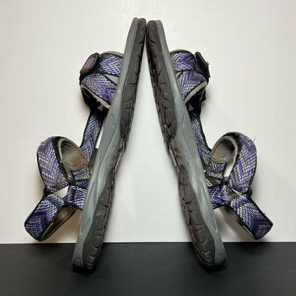 Womens NORTHSIDE Seaview Purple Open Toe Strappy Sandals / Size 10 - Picture 6 of 8